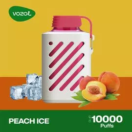 Электронная сигарета Vozol 10000 Peach Ice (Персик Лёд)