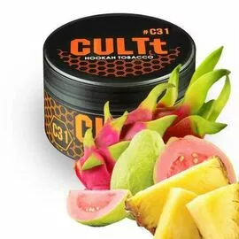 Табак CULT Medium M31 Guavapine (Гуава Питая Ананас) 100гр