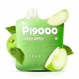Електронна Сигарета Elf Bar 9000 Green Apple (Зелене Яблуко)