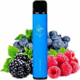 Електронна сигарета Elf Bar 1500 Mixed Berries (Ягідний Мікс)