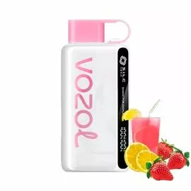Электронная сигарета Vozol 12000 Pink Lemonade (Клубника Малина Лимон)
