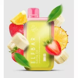 Електронна сигарета Elf Bar RAYA D1 13000 Pineapple Strawberry Banana (Ананас Полуниця Банан)