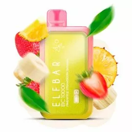 Електронна сигарета Elf Bar 10000 Pineapple Strawberry Banana (Ананас Полуниця Банан)
