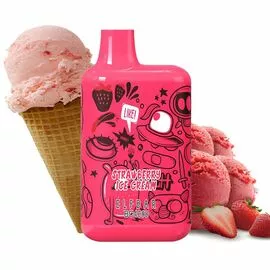 Электронные сигареты Elf Bar BC4000 Strawberry Ice Cream Limited Edition (Ельф бар Клубничное Мороженое)