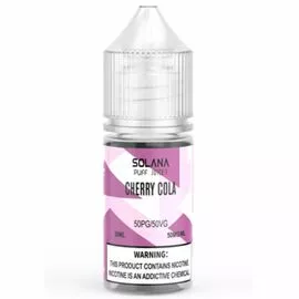 Жидкость SOLANA LIQUID 1 - Cherry Cola (Вишневая Кола) 30мл 5%