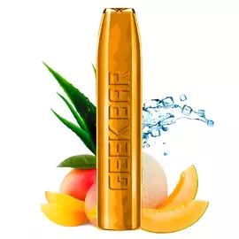 Одноразка Geek Bar PRO 1500 Aloe Mango Melon Ice (Гік Бар Алоє Манго Диня Айс)