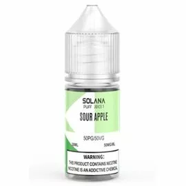 Жидкость SOLANA LIQUID 1 - Sour Apple (Кислое Яблоко) 30мл 5%