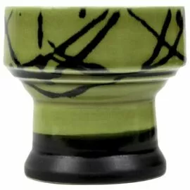Чаша для кальяну Sweet Bowls Ring Glaze Green