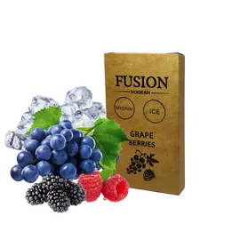 Тютюн Fusion Medium Ice Grape Berries (Крижаний Виноград Ягоди) 100 гр