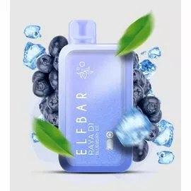 Електронна сигарета Elf Bar RAYA D1 13000 Blueberry Ice (Чорниця Лід)
