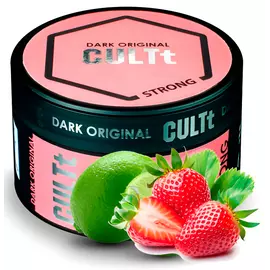 Табак Cult Strong Ds67 Strawberry Lime (Клубника Лайм) 100 гр