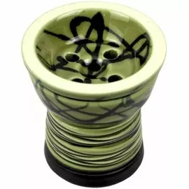 Чаша для кальяну Sweet Bowls New Turkish Glaze Green