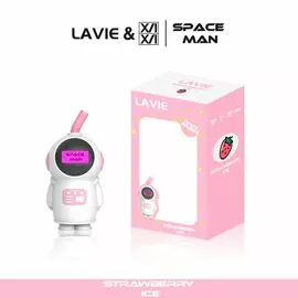 Електронна сигарета Lavie Space Man 7000 Strawberry Ice (Полуниця Лід)