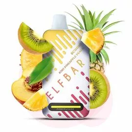 Електронна сигарета Elf Bar BC15000 Kiwi Pineapple Peach (Ківі Ананас Персик)