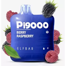 Електронна сигарета Elf Bar 9000 Blueberry Raspberry (Ожина Малина)