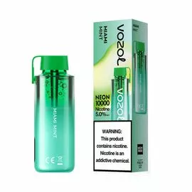 Электронная сигарета Vozol NEON 10000 Miami mint (Мята Майами)