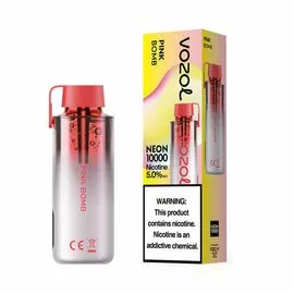 Електронна сигарета Vozol NEON 10000 Pink Bomb (Малина Грейпфрут)