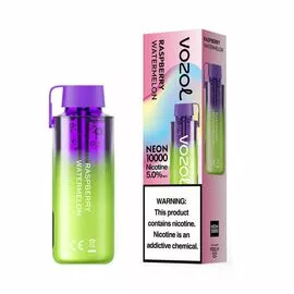 Электронная сигарета Vozol NEON 10000 Raspberry Watermelon (Малина Арбуз)