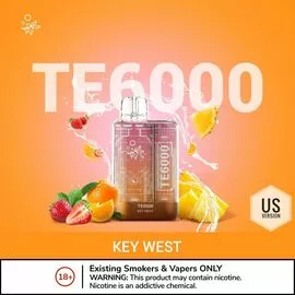 Одноразка Elf Bar Te6000 Key West (Полуниця Ананас Апельсин)