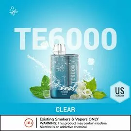 Одноразка Elf Bar Te6000 Clear (Лід)