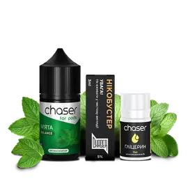 Рідина Набір Chaser М'ята 30мл 5%