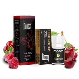 Жидкость Набор Chaser Black Triple Berry 30мл 5%