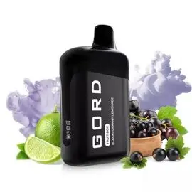 Електронна сигарета Gord 6500 Blackcurrant Lemonade (Смородиновий лимонад)