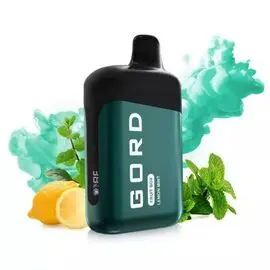 Электронная сигарета Gord 6500 Lemon Mint (Лимон Мята)