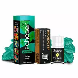 Жидкость Набор Chaser Lux Turbo Mint 30мл 5%