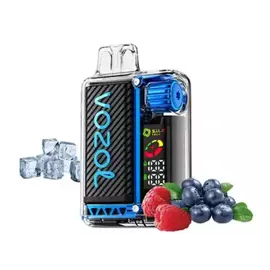 Электронная сигарета Vozol 20000 Blue Razz Ice (Голубой Лимонад Лед)