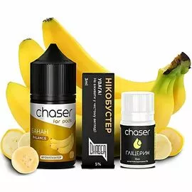 Жидкость Набор Chaser Банан 10мл 5%