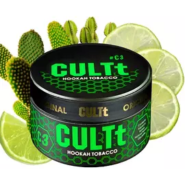 Табак CULTT C3 Cactus Lime (Культ Кактус Лайм) 100 грамм