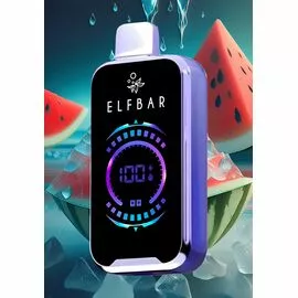 Електронна сигарета Elf Bar FS18000 Watermelon Ice (Кавун Лід)