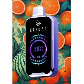 Одноразка Elf Bar FS18000 Orange Watermelon (Апельсин Кавун)