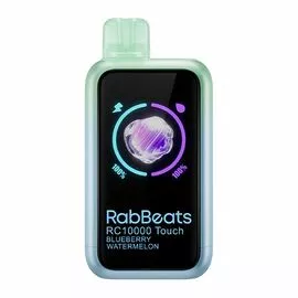 Электронная сигарета RabBeats RC10000 TOUCH Blueberry Watermelon (Голубика Арбуз)