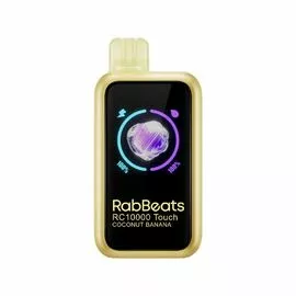 Електронна сигарета RabBeats RC10000 TOUCH Coconut Banana (Кокос Банан)