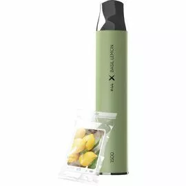 Одноразка SAB 1500 №44 Basil Lemon (Лимонный Базилик)