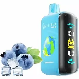 Электронная сигарета Elf Bar RAYA D3 25000 Blueberry Ice (Черника Лёд)