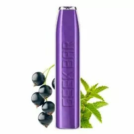 Електронні сигарети Geek Bar PRO 1500 Blackcurrant Menthol (Гік Бар Чорна Смородина з Ментолом)