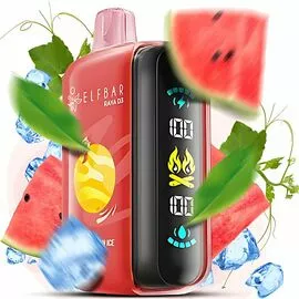 Електронна сигарета Elf Bar RAYA D3 25000 Watermelon Ice (Кавун Лід)