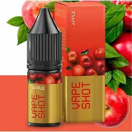 Жидкость Vape Shot Apple (Кисло-Сладкое Яблоко) 10мл 6,5%
