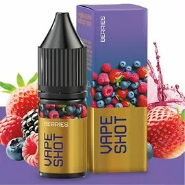 Жидкость Vape Shot Berries (Микс Лесных Ягод) 10мл 6,5%