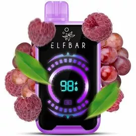 Электронная сигарета Elf Bar FS18000 Grape Raspberry (Виноград Малина)