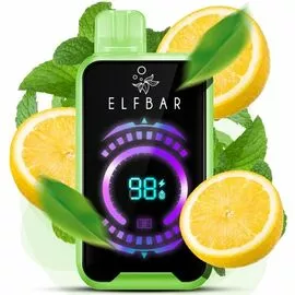 Електронна сигарета Elf Bar FS18000 Lemon Mint (Лимон М'ята)