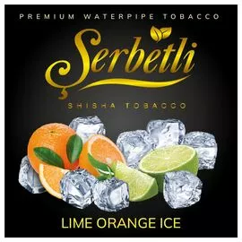 Тютюн Serbetli Lime Orange Ice (Лайм Апельсин Льод) 100 гр