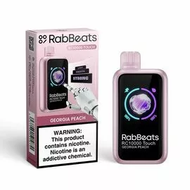 Электронная сигарета RabBeats RC10000 TOUCH Georgia Peach (Персик)