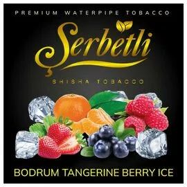 Табак Serbetli Bodrum Tangerine Berry Ice (Лед Мандарин Ягоды) 500гр