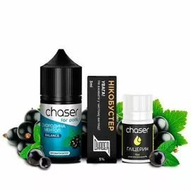 Жидкость Набор Chaser Смородина Ментол 10мл 5%