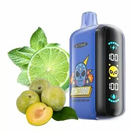 Електронна сигарета Elf Bar GH 23000 Green Plum Sour Lime (Зелена Слива Кислий Лайм)