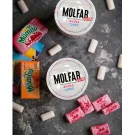 Табак Molfar Virginia Жуйка Turbo (Фруктовая Жвачка) 40 гр